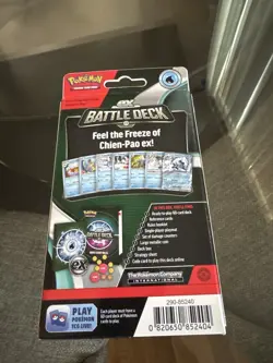 Pokemon TCG Chien-Pao EX Battle Deck 60 Card Ready To Play Sealed - Image 3