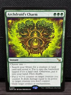 Magic: The Gathering - Archdruid's Charm - MKM Promo Card - Image 1