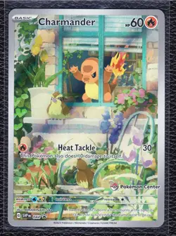 Charmander - 044 - IR - (Pokemon Center Stamped Exclusive) S&V: Promo Card - NM - Image 1