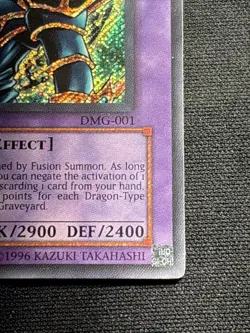 Dark Paladin DMG-001 Limited Edition Yu-Gi-Oh Secret Rare Promo Card Played MP - Image 5
