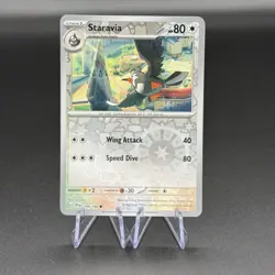 Staravia Reverse Holo Rare 149/198 Scarlet & Violet Pokemon TCG Card 2023 - Image 1