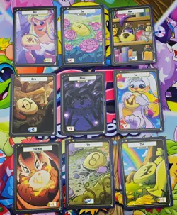 2024 Upper Deck Neopets - Defenders of Neopia Card TCG - Codestone Set of 9 - Image 1