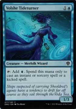 077/281 VOLSHE TIDETURNER COMMON DOMINARIA UNITED MTG CARD - Image 1