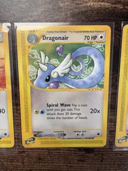 Pokemon TCG Dragonite Evolution Line Expedition Card 43/165 LP-NM - Image 3