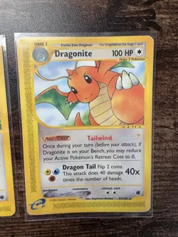 Pokemon TCG Dragonite Evolution Line Expedition Card 43/165 LP-NM - Image 4
