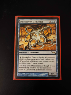 Quicksilver Elemental Mirrodin MTG card! - Image 1