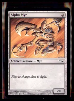 Magic: The Gathering Alpha Myr Mirrodin 142/306 LP 5 Card Lot - Image 1