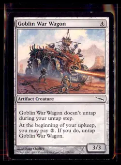 Magic: The Gathering Goblin War Wagon Mirrodin 179/306 LP 4 Card Lot - Image 1