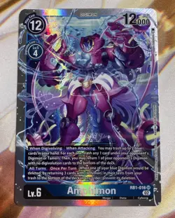 Digimon Card Game Amphimon RB1-016 SR Foil - Image 1