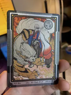 Pokai Gaku Blaine’s Arcanine 159/152 TG UR - Pokemon Custom Card - Image 1