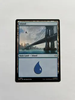 Island (0195) - Marvel's Spider-Man NM MTG🔥HOT🔥 - Image 1