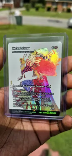 MTG Final Fantasy Kefka Palazzo - Purphoros, God of the Forge (Showcase) Foil - Image 1