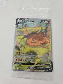 Pokemon 3 x Charizard V Promo SSWSH260 Sealed Ultra Premium Collection New - Image 1