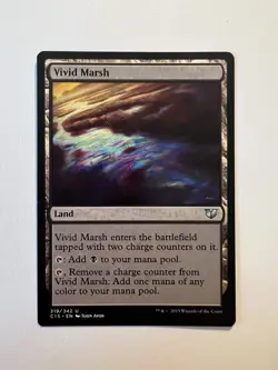 Vivid Marsh - MTG Commander 2015 - NM - Image 1