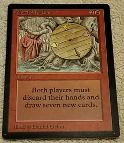 Wheel of Fortune beta Collector’s Edition MTG Vintage, Legacy Commander EDH - Image 1