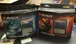 MTG Decks Commander Legends Arm For Battle & Kaldheim Phantom Premonition NISB! - Image 1