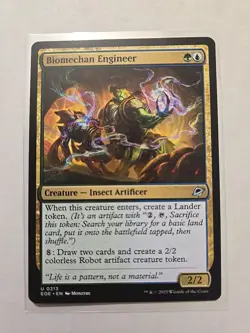 Biomechan Engineer - Edge of Eternities - NM - MTG Magic - Uncommon - Creature - Image 1
