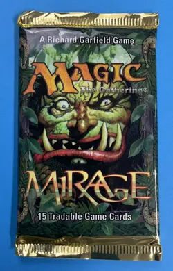 *Factory Sealed* Magic the Gathering “Mirage Booster Pack” MTG - Image 1