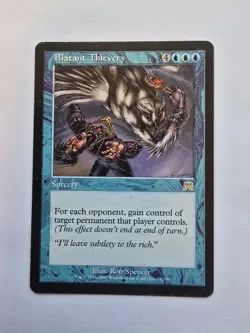 MTG Blatant Thievery Onslaught 071/350 Regular Rare Card Mp Condition - Image 1