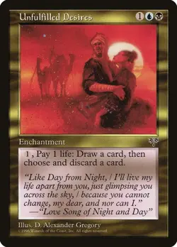 Unfulfilled Desires ~ Mirage [Near Mint][Magic MTG] - Image 1