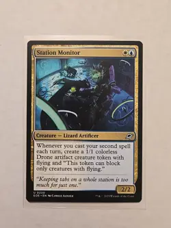 Station Monitor - Edge of Eternities - NM - MTG Magic - Uncommon - Creature - Image 1