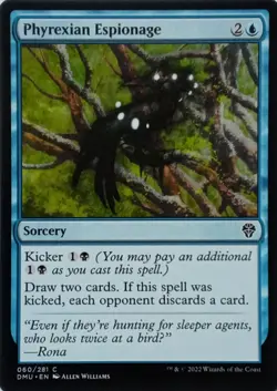060/281 PHYREXIAN ESPIONAGE COMMON DOMINARIA UNITED MTG CARD - Image 1