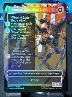 Dion, Bahamut's Dominant (Borderless) - FOIL - MTG - FIN - 0376 - RARE ~ NM - Image 4