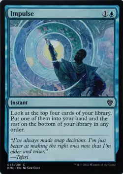 055/281 IMPULSE COMMON DOMINARIA UNITED MTG CARD - Image 1