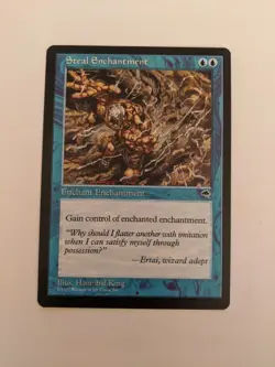 MTG English Magic Card Light Play STEAL ENCHANTMENT from Tempest - Image 1