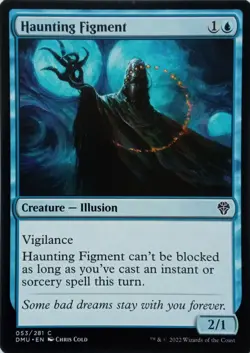 053/281 HAUNTING FIGMENT COMMON DOMINARIA UNITED MTG CARD - Image 1