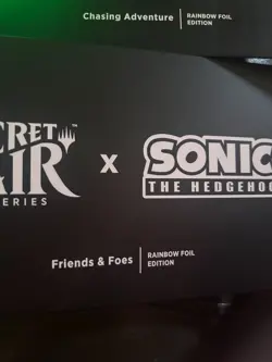 mtg sonic secret lair complete set ( foil and non foil ) SEALED in hand - Image 5