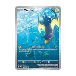 Pokemon SV06: Twilight Masquerade Wattrel - 178/167 (IR) #178/167 (Holo) NM - Image 1