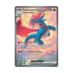 Pokemon SV: Journey Together Salamence ex - 187/159 (SIR) #187/159 (Holo) NM - Image 1