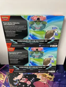 2x Venusaur ex Blastoise ex Premium Collection GameStop Exclusive - Pokemon TCG - Image 2