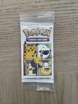 SEALED Pokemon General Mills 25th Anniversary Booster Pack - 3 Cards/Pack - NEW - Image 1