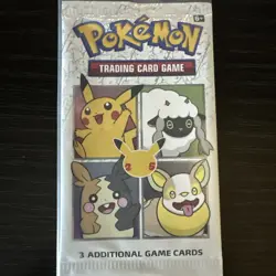 SEALED Pokemon General Mills 25th Anniversary Booster Pack - 3 Cards/Pack - NEW - Image 2