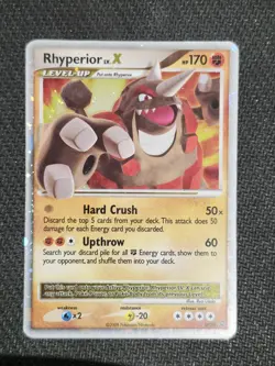 Rhyperior Lv.X Pokemon • Holo Rare • DP29 Diamond and Pearl Promos - Image 2