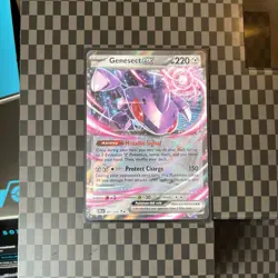 Pokemon TCG - Genesect EX 67/86 - Black Bolt - Double Rare - English - Image 1