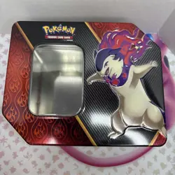 Pokemon TCG - Sword & Shield Hisuian Typhlosion V Divergent Powers Tin No Packs - Image 1
