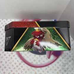 Pokemon TCG - Sword & Shield Hisuian Typhlosion V Divergent Powers Tin No Packs - Image 2