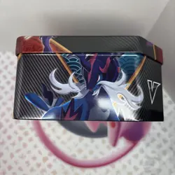 Pokemon TCG - Sword & Shield Hisuian Typhlosion V Divergent Powers Tin No Packs - Image 3