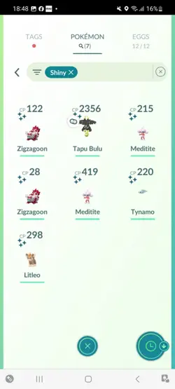 Pokemon Go (Stage 33) Shiny Legendary Tapu Bulu ( 10 Legendarys ) - Image 4