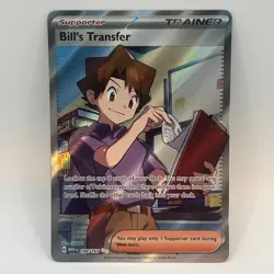 Pokemon Scarlet & Violet 151 Bill's Transfer Ultra Rare 194/165 NM - Image 1