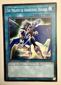 Yugioh! The Melody of Awakening Dragon SDWD-EN022 Common NM Unlimited - Image 1
