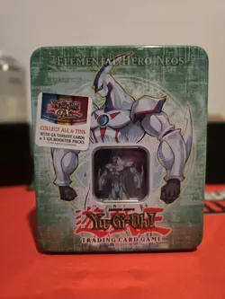 YuGiOh! 2006 Collectors Tin Elemental HERO Neos Sealed - Image 1