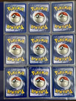 Vintage Pokemon album 166 cards complete it102/102 1999 base set - Image 4