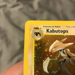 SPANISH 1st Edition Kabutops 9/62 Fossil 2000 WOTC Pokemon Card TCG - Image 4
