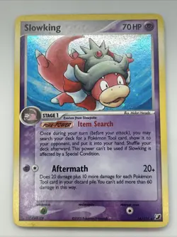 Pokemon TCG Slowking EX Unseen Forces Holo Card 14/115 Near Mint Condition - Image 1