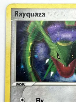 Rayquaza 3/17 Pop Series 1 Holo Rare Pokemon Card 2004 TCG, VLP/NM - Image 2