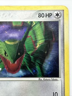 Rayquaza 3/17 Pop Series 1 Holo Rare Pokemon Card 2004 TCG, VLP/NM - Image 3